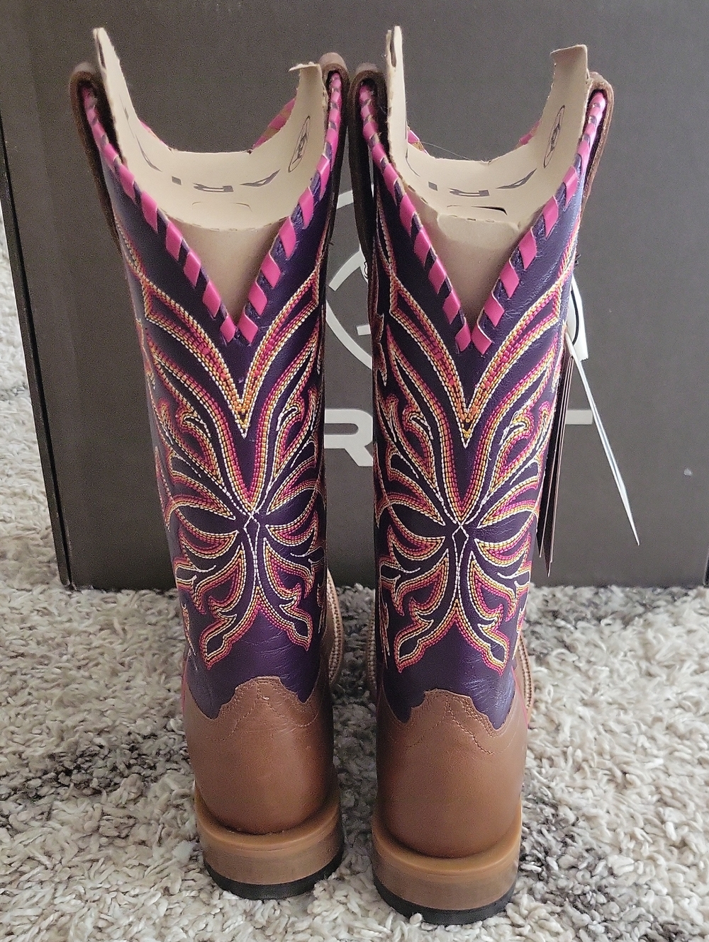 NWT Ariat Womens Showdown Boots 8.5B - Picture 6 of 12